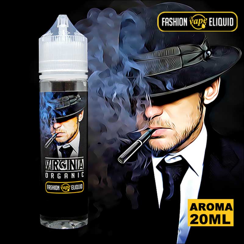 Fashion Vape Eliquid VIRGINIA ORGANIC Aroma 20ml Smo KingShop.it